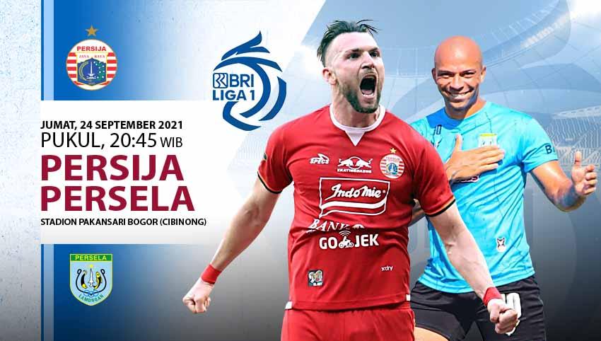 Persija Jakarta bersiap menantang Persela Lamongan dalam pekan keempat Liga 1 2021-2022, Jumat (24/09/21). - INDOSPORT