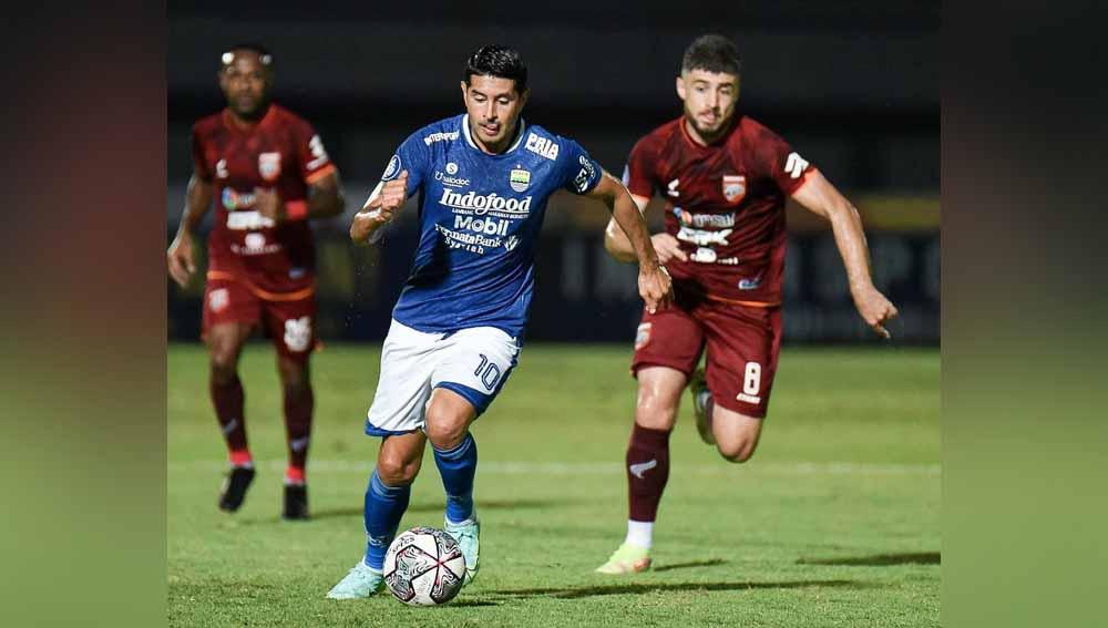 Situasi pertandingan pekan ke-4 BRI Liga 1 2021-2022 antara Persib Bandung vs Borneo FC. - INDOSPORT