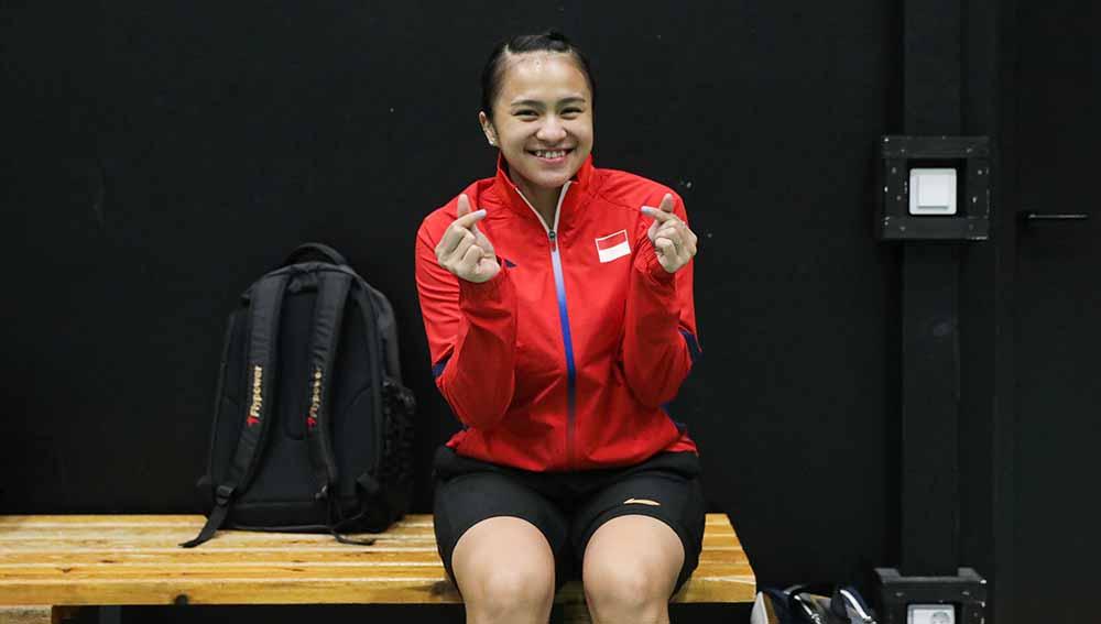 Sebuah pemandangan menarik ketika netizen menyoroti semringahnya Melati Daeva debut bersama Reza Pahlevi di turnamen Indonesia International Series 2022. - INDOSPORT