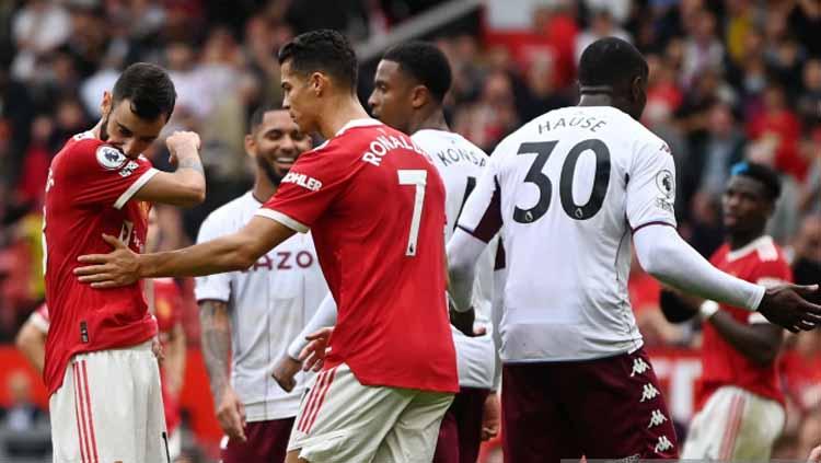 Bruno Fernandes sedih gagal mengeksekusi bola penalty