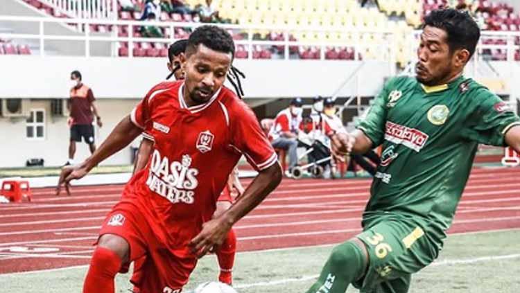 Pertandingan Persijap Jepara melawan PS Hizbul Wathan dengan skor kacamata 1-1 - INDOSPORT