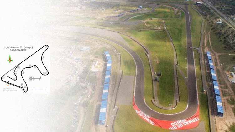 Sirkuit Termas de Rio Hondo, jadi tuan rumah MotoGP Argentina hingga 2025