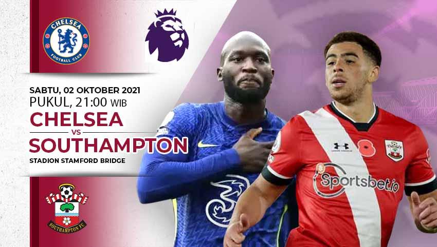 Link Live Streaming Pertandingan Liga Inggris antara Chelsea vs Southampton. - INDOSPORT