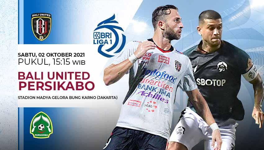 Pertandingan antara Bali United vs Persikabo (Liga 1 BRI).