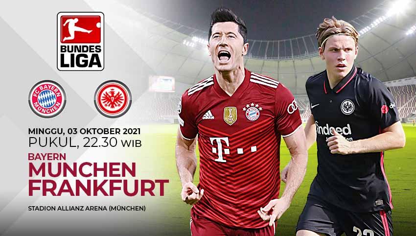 Prediksi pertandingan Bundesliga Jerman antara Bayer Munchen vs Eintracht Frankfurt, Minggu (03/10/21).