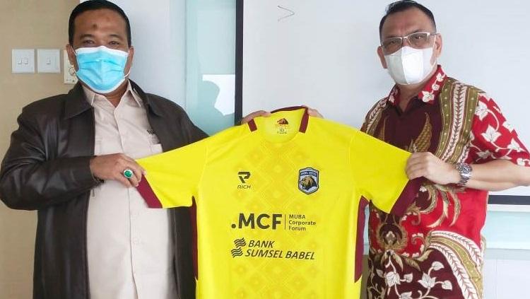 Bank SumselBabel kembali memastikan diri menjadi sponsor Muba Babel United.