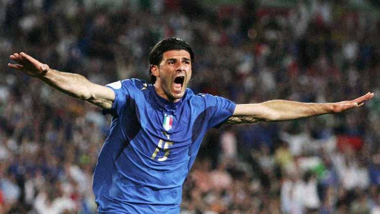 Vincenzo Iaquinta adalah bagian skuat Timnas Italia yang memenangkan Piala Dunia 2006. - INDOSPORT