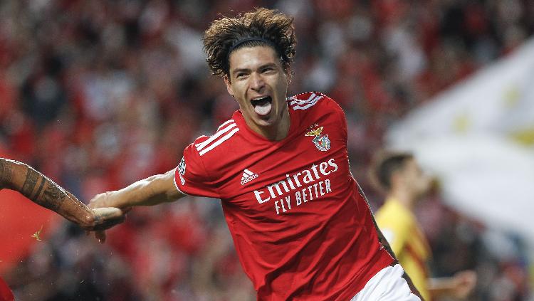 Pemain Benfica, Darwin Nunez Copyright: twitter.com/slbenfica_en