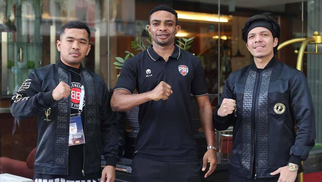 Klub Liga 2, PSG Pati, menambah kekuatan lini depan dengan mendatangkan eks bintang naturalisasi Timnas Indonesia, Osas Saha. - INDOSPORT
