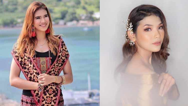 Shella Bernadeta (kiri) dan Shindy Sasgia