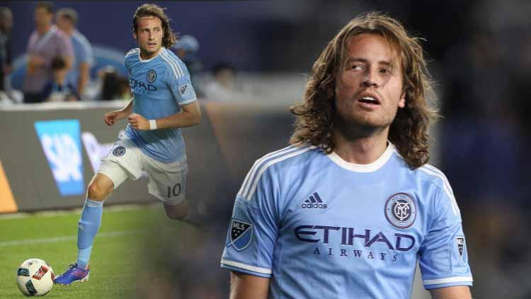 Mix Diskerud saat berseragam New York City