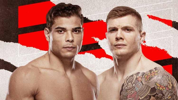 Berikut jadwal dan daftar petarung yang akan berduel di ajang UFC Vegas 41, dengan kartu utama antara Paulo Costa vs Marvin Vettori pada akhir pekan ini - INDOSPORT