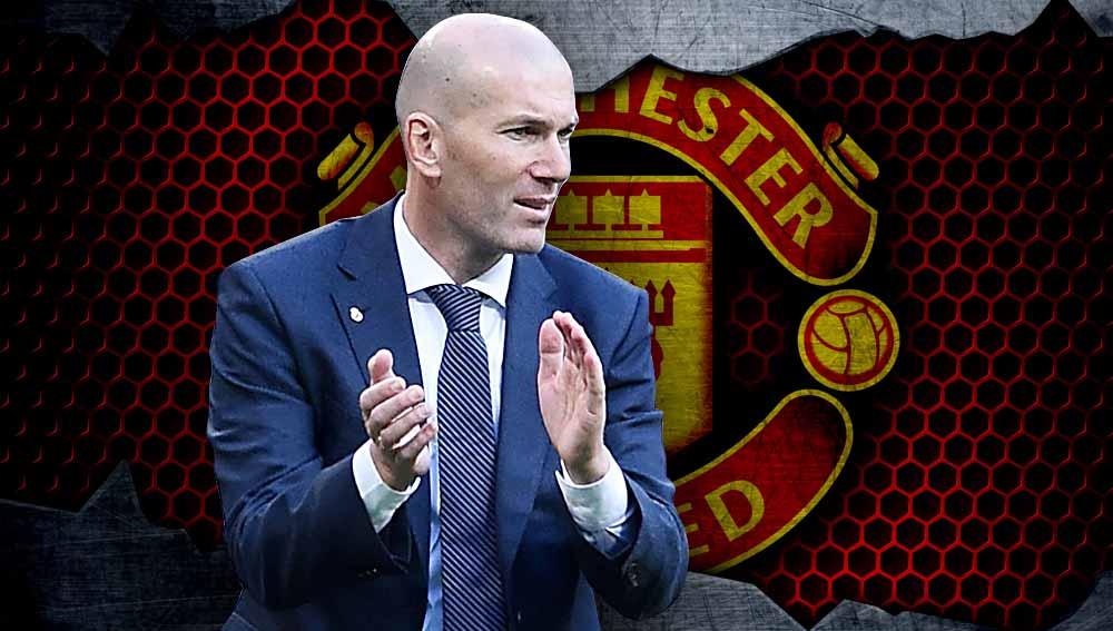 Klub Liga Inggris (Premier League), Manchester United, dikabarkan siap mendekati Zinedine Zidane untuk menggantikan posisi Erik ten Hag.