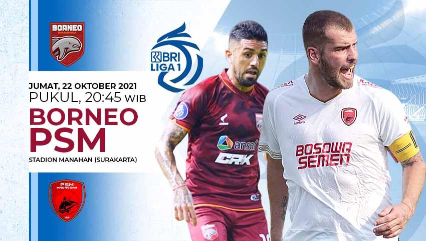 Link Live Streaming Pertandingan Liga 1: Borneo FC Vs PSM Makassar ...