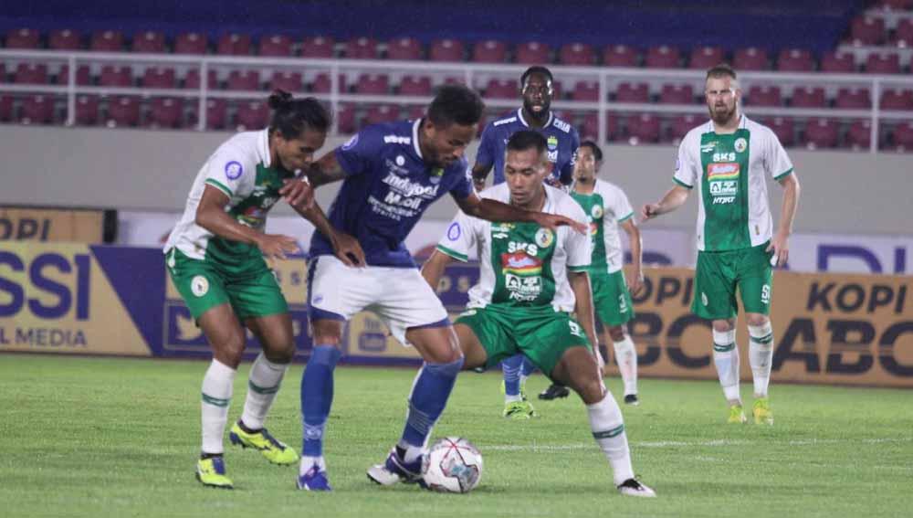 Persib Bandung akan menghadapi PSS Sleman pada babak 8 besar Piala Presiden 2022 di Stadion Si Jalak Harupat, Jumat (01/07/22). - INDOSPORT