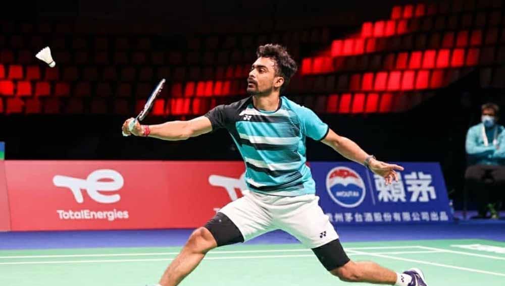 Pebulutangkis tunggal putra India, Sameer Verma mengalami cedera di Denmark Open 2021. - INDOSPORT
