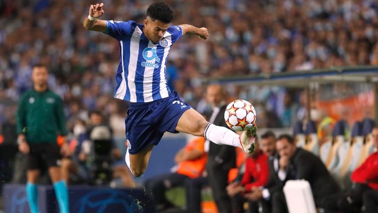 Penyerang FC Porto, Luis Diaz, yang kabarnya merapat ke Liverpool. Foto: REUTERS/Pedro Nunes.