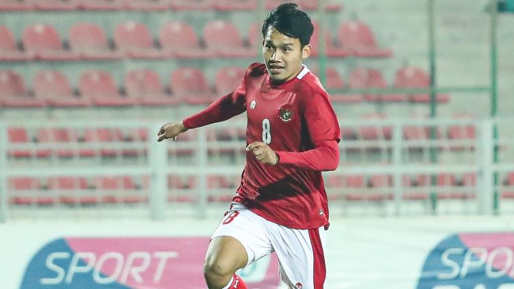 Gol berkelas bintang timnas Indonesia U-23 yakni Witan Sulaeman ke gawang Australia di Kualifikasi Piala Asia U-23 2022 membuat jurnalis Polandia kagum. - INDOSPORT