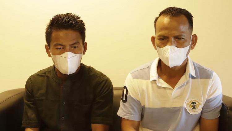 Demi menjaga asa lolos ke babak 8 besar Liga 2 2021, PSMS Medan asuhan Ansyari Lubis (kanan) bertekad raup poin dari tuan rumah Sriwijaya yang punya rekor sempurna.