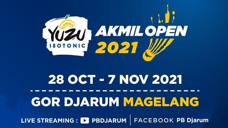 Turnamen bulutangkis YUZU Isotonic Akmil Open 2021. - INDOSPORT