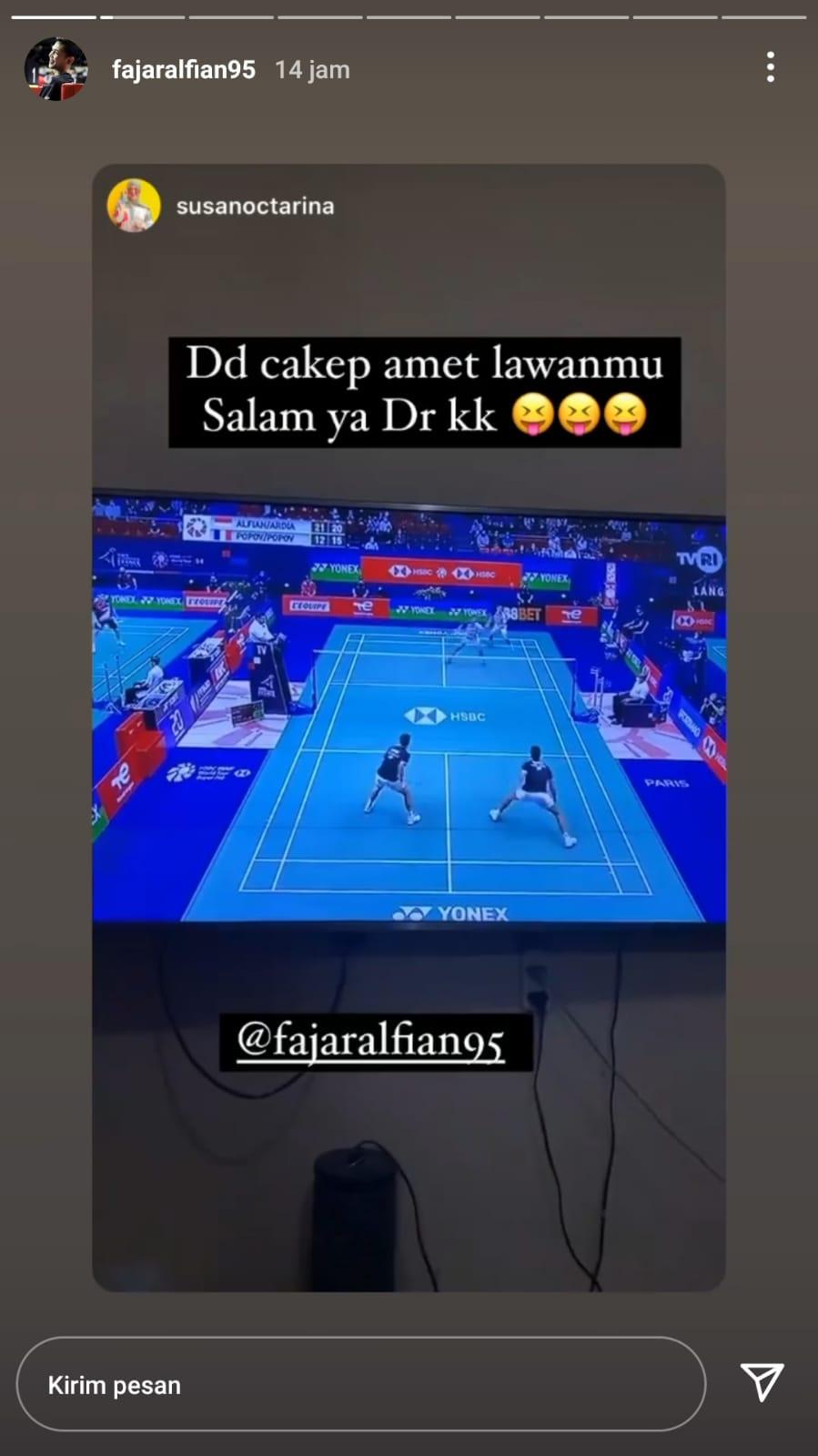 Kakak Fajar Alfian Salfok dengan Popov Bersaudara Copyright: Instagram/@fajaralfian95