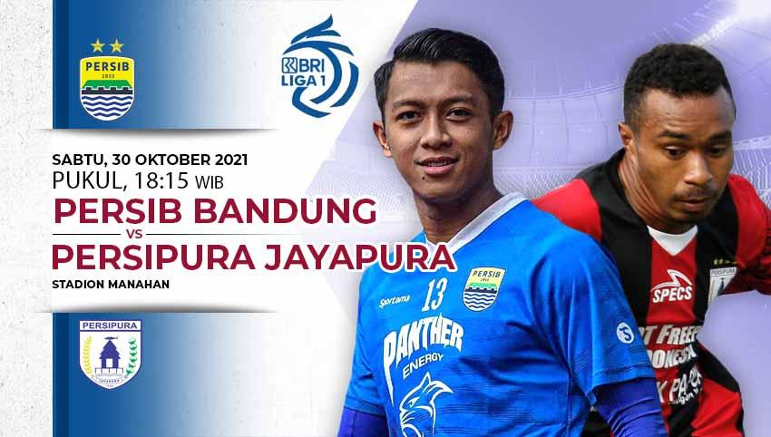 Link live streaming pertandingan pekan ke-10 Liga 1 2021-2022 antara Persib Bandung kontra Persipura Jayapura yang digelar hari Sabtu (30/10/21). - INDOSPORT