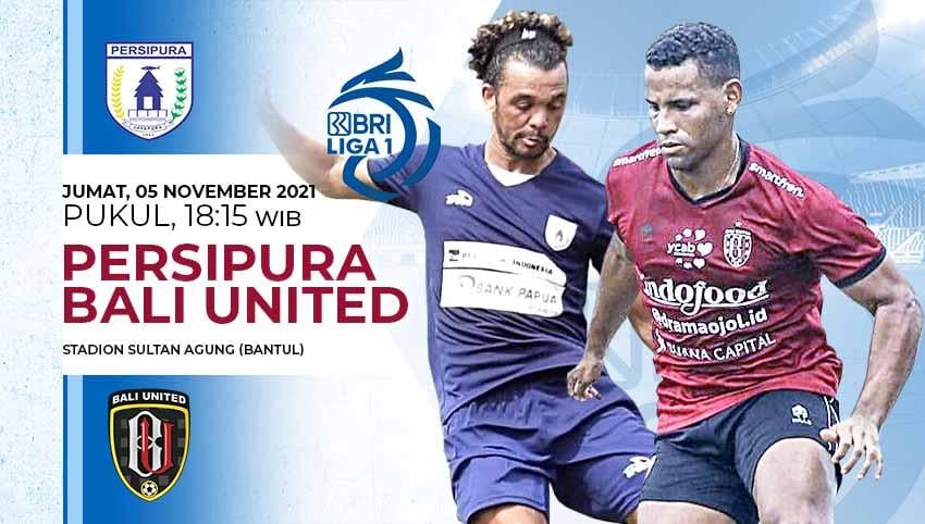 Pertandingan antara Persipura Jayapura vs Bali United (Liga 1 BRI). - INDOSPORT