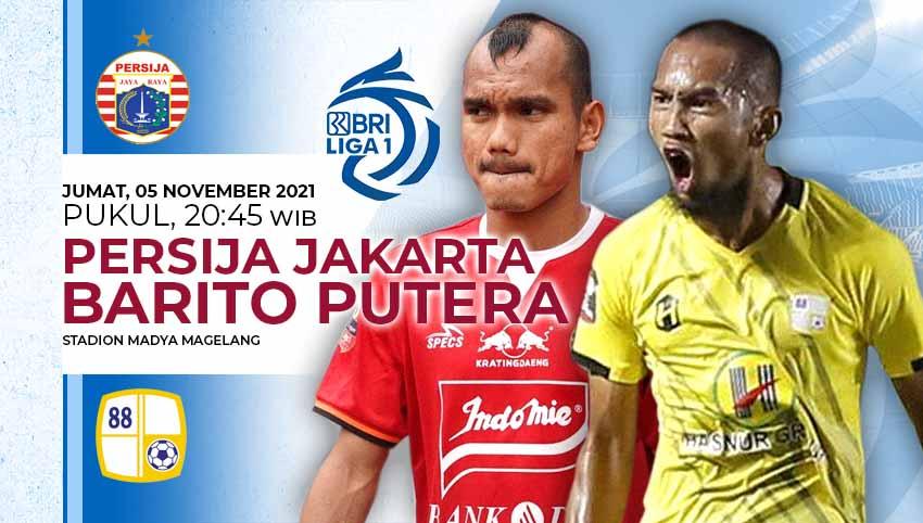 Persija Jakarta vs Barito Putera - INDOSPORT