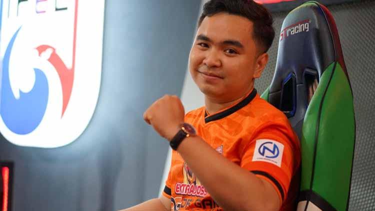Akbar Paudie, Player IFel Persiraja Banda Aceh kini menjadi juara Piala Presiden Esports 2021.