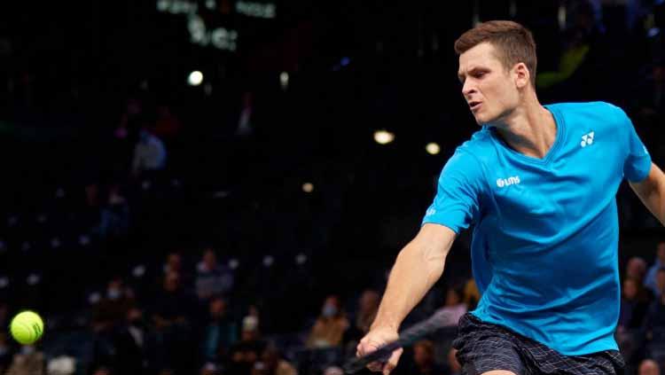 Petenis Polandia, Hubert Hurkacz, lolos ke semifinal Paris Masters sekaligus memastikan tempat di ATP Finals.