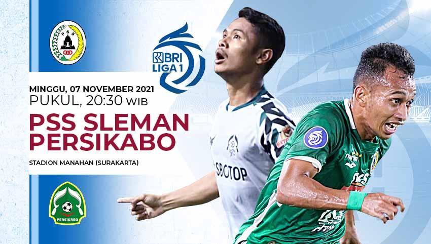 Berikut link live streaming BRI Liga 1 2021-2022 yang mempertemukan PSS Sleman vs Tira-Persikabo pada Minggu (07/11/21) pukul 20.30 WIB. - INDOSPORT