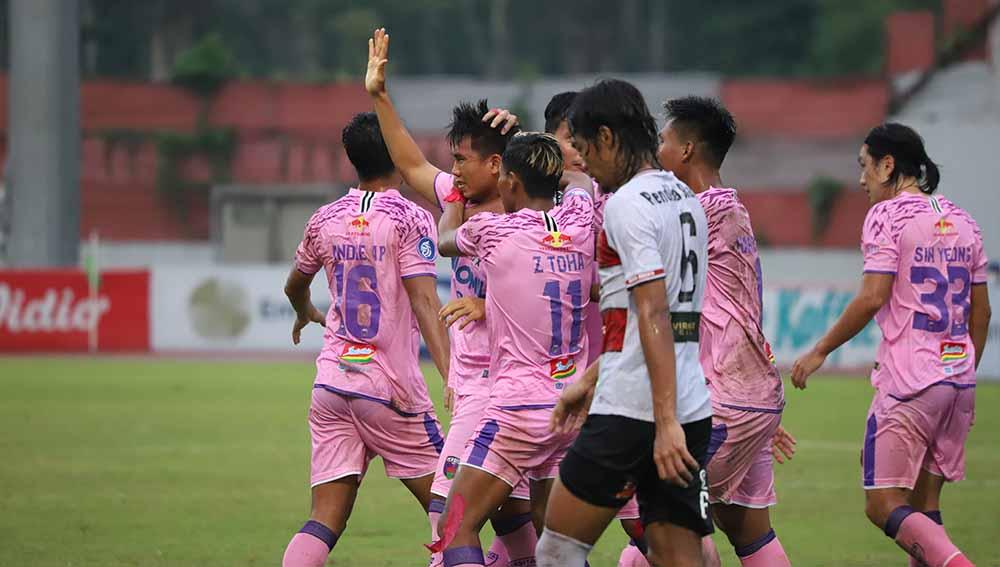 Laga antara Persita vs Madura United di BRI Liga 1.