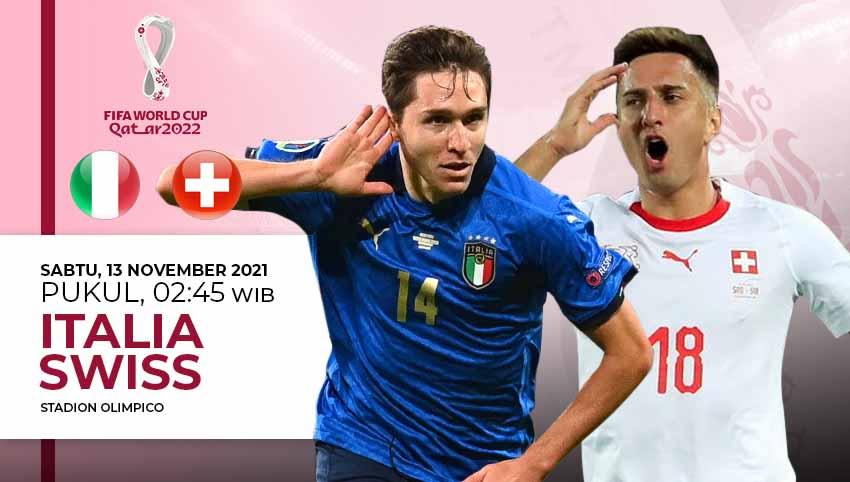 Italia vs Swiss - INDOSPORT
