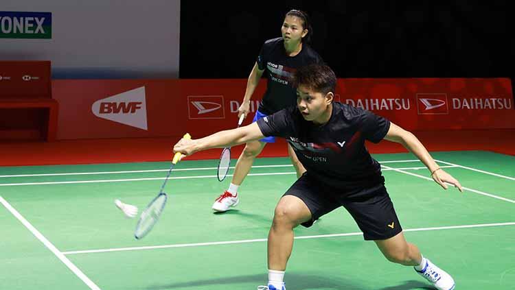 Persiapan Greysia/Apriyani Hadapi Thailand di Semifinal Indonesia Open 2021. - INDOSPORT