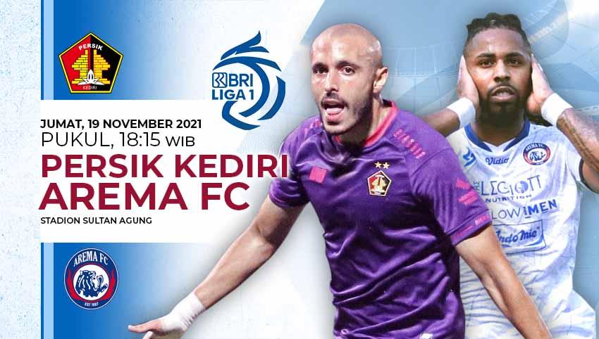 Prediksi Liga 1 antara Persik Kediri vs Arema FC, Jumat (19/11/21). - INDOSPORT