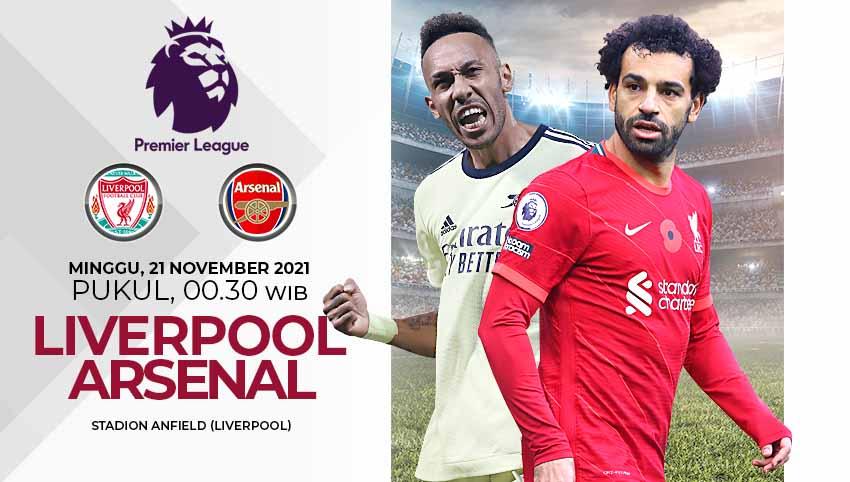 Berikut rekomendasi susunan pemain di game eSports MPL Fantasy untuk laga Liga Inggris antara Liverpool vs Arsenal, Minggu (21/11/21) pukul 00.30 WIB. - INDOSPORT