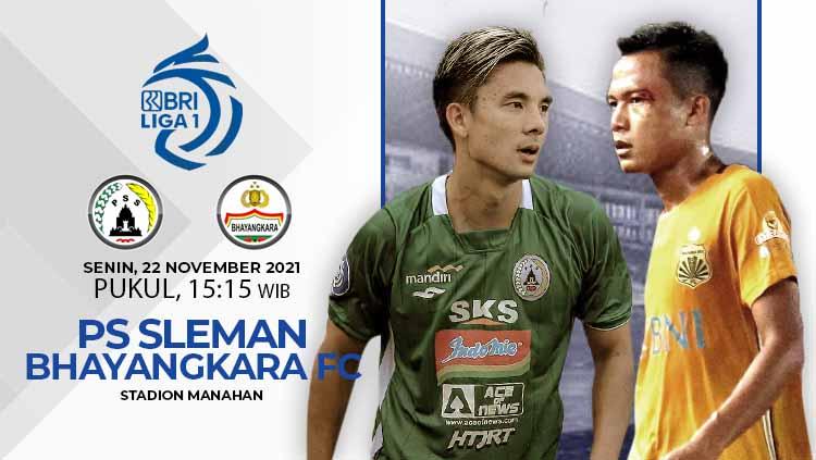 Prediksi Liga 1, PSS Sleman vs Bhayangkara FC.
