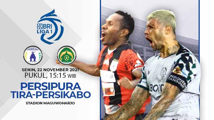 Berikut link live streaming pertandingan pekan ke-13 kompetisi kasta tertinggi Liga 1 musim 2021-2022 antara Persipura Jayapura vs Tira Persikabo. - INDOSPORT