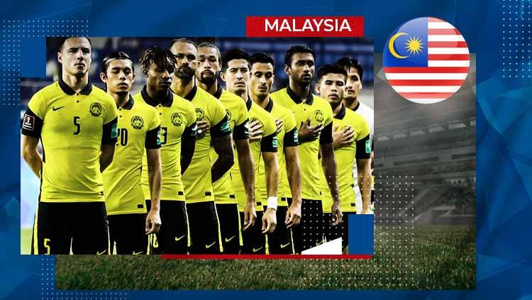 Timnas Malaysia resmi merilis daftar pemain yang akan bertanding di Piala AFF 2021. - INDOSPORT