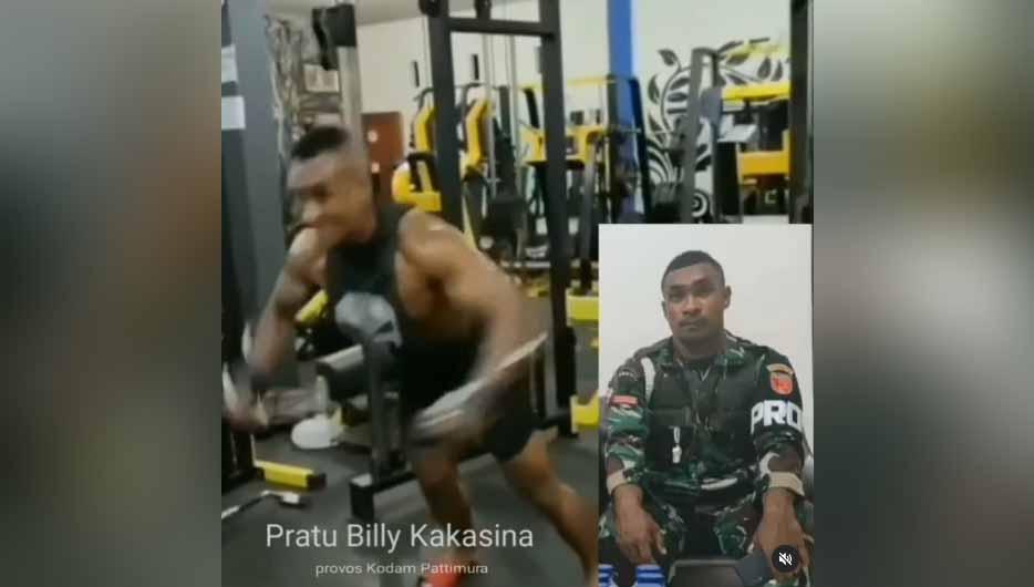 Pratu Billy Kakasina, sosok anggota TNI viral yang berkelahi dengan Polisi. - INDOSPORT