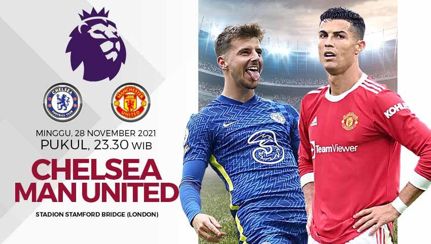 Berikut rekomendasi susunan pemain di game eSports MPL Fantasy untuk laga Liga Inggris antara Chelsea vs Manchester United, Minggu (28/11/21) pukul 23:30 WIB.