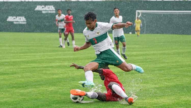 Uji coba Timnas U-18 vs Mamakoto FC dari Gambia (Afrika)