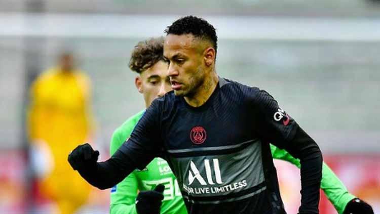 Neymar melawan AS Saint-Etienne - INDOSPORT