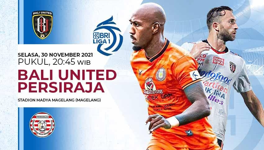 Prediksi pertandingan Liga 1 2021/2022 antara Bali United melawan Persiraja Aceh di Stadion Maguwoharjo, Sleman, Selasa (30/11/21) malam. - INDOSPORT