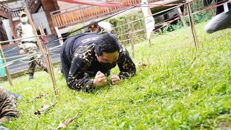 Erick Thohir jadi anggota kehormatan Banser. - INDOSPORT