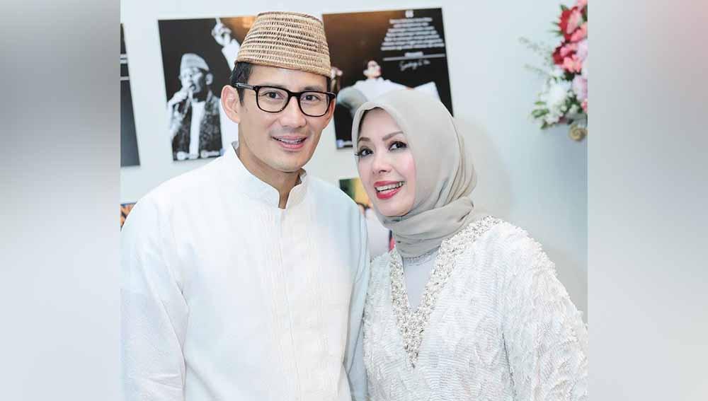 Sandiaga Uno dan istri, Nur Asia. - INDOSPORT
