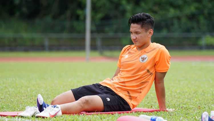 Pelatih Persija Jakarta, Angelo Alessio masih ragu untuk menurunkan pemain anyarnya, Syahrian Abimanyu, ketika menghadapi Persela Lamongan di Liga 1. - INDOSPORT