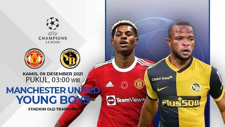Link Live Streaming Pertandingan Liga Champions: Manchester United vs Young Boys
