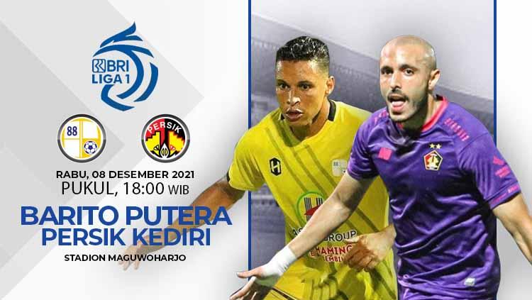 Prediksi Barito Putera vs Persik Kediri dalam lanjutan Liga 1.