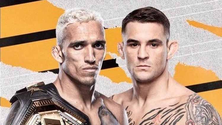 Berikut rekap hasil UFC 269, di mana ada perebutan gelar juara kelas ringan antara Charles Oliveira vs Dustin Poirier sebagai duel utama pada Minggu (12/12/21). - INDOSPORT